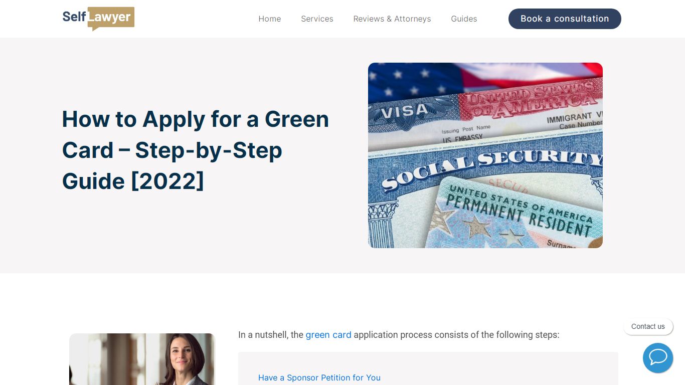 How To Apply For A Green Card – Step-by-Step Guide [2021] - SelfLawyer